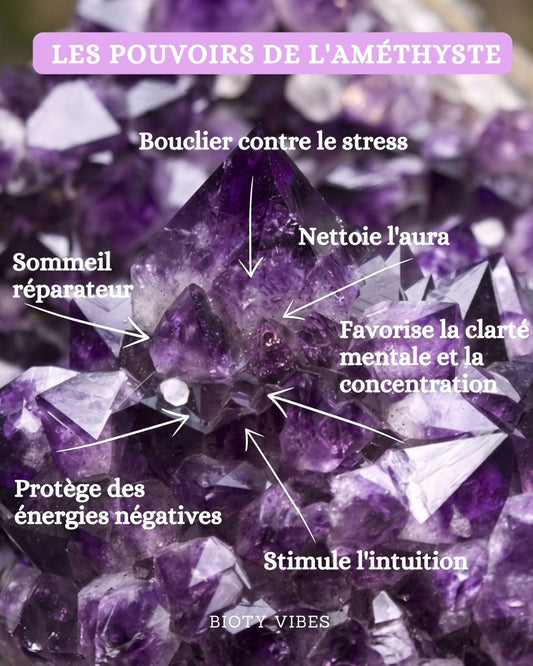 ✨ L'Améthyste : Ta Bulle de Sérénité et d'Équilibre