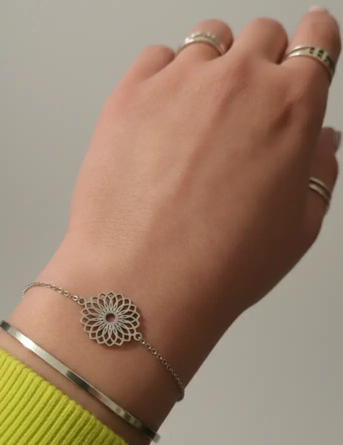 Bracelet "Iris" - Fleur de Mandala Bioty Vibes