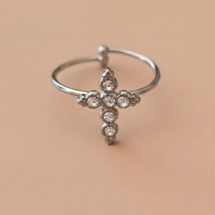 Bague Léana  argent — Croix d'Alignement