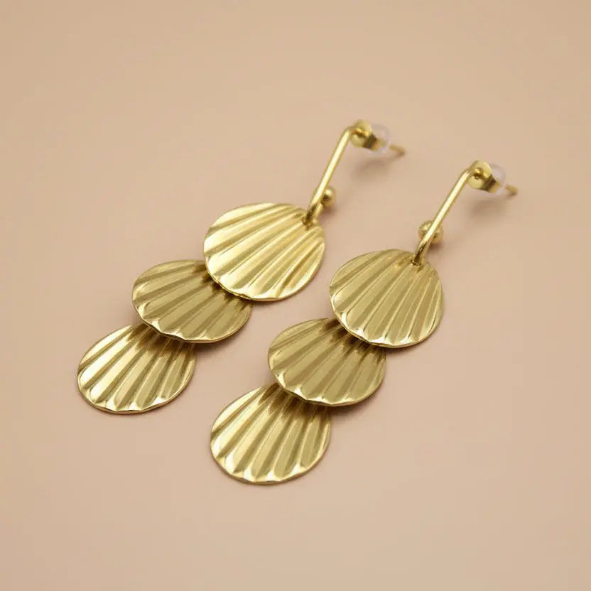 Boucles d’oreilles Marina – Coquillage Sacré