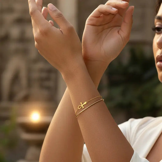 Bracelet Croix Egyptienne