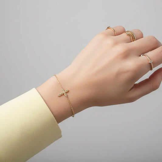 Bracelet Croix Enora