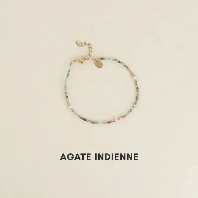 Bracelet Deviasana Agate Indienne