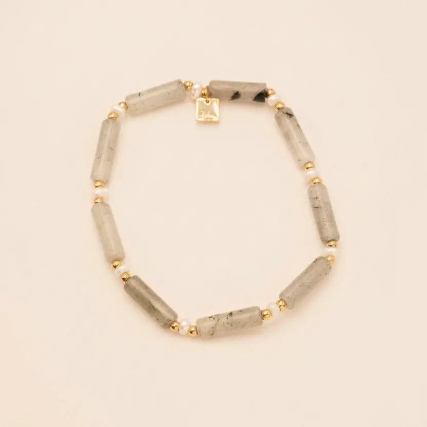 Bracelet Essence de soi – Perles d'Eau Douce & Pierres Fines
