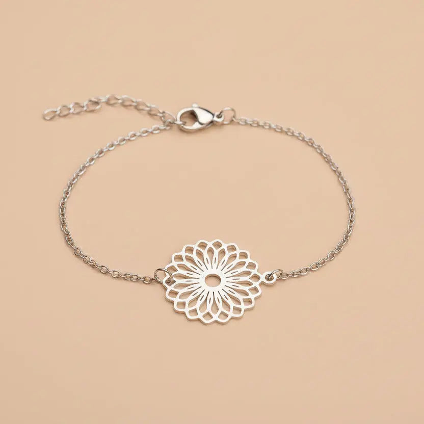 Bracelet Iris-fleur-mandala