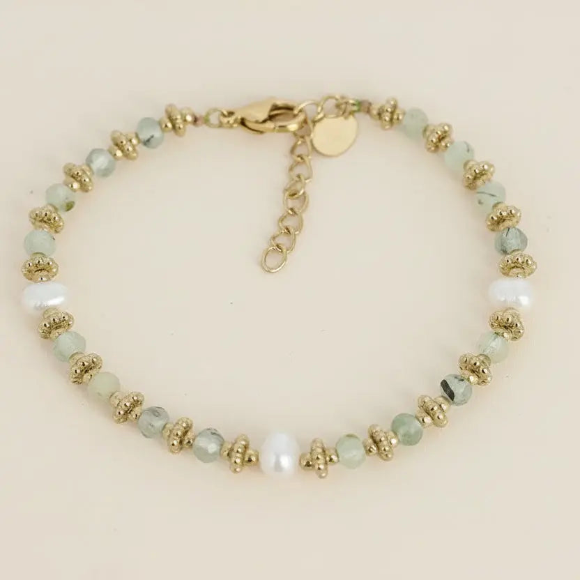 Bracelet Maia Pierres naturelles et perles d'eau douce