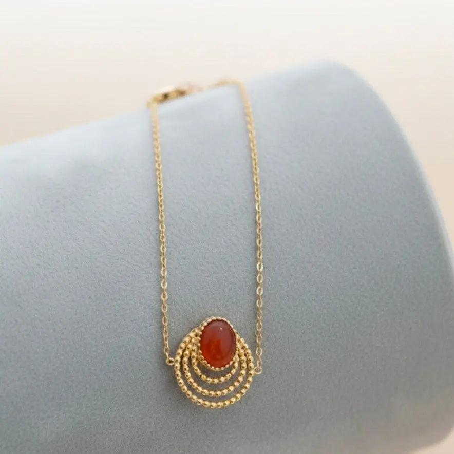 Bracelet Souveraine Cornaline2