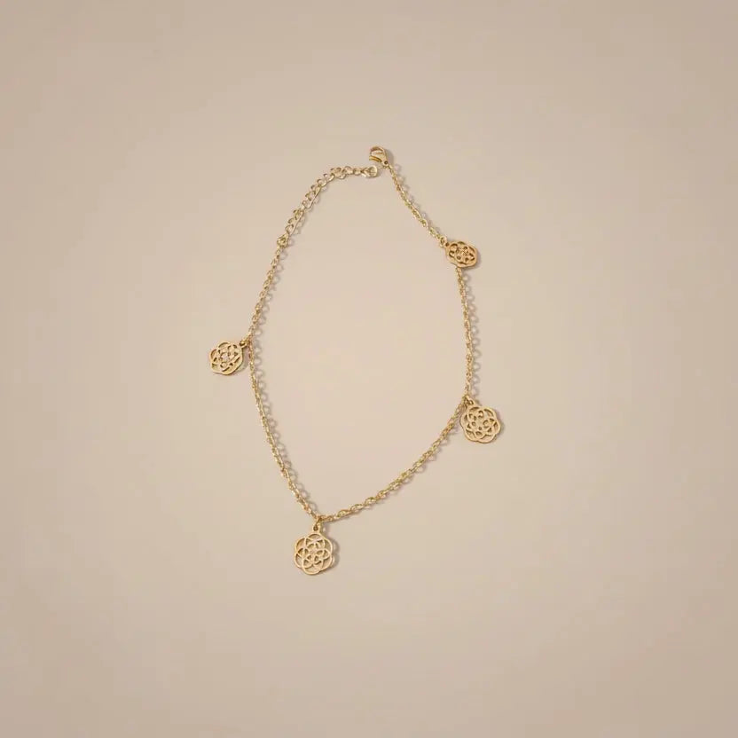 Chaîne de cheville " Chloé" Graine de Vie 