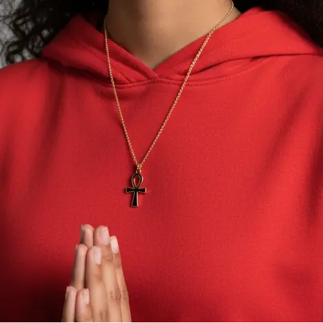 Collier Alma – Croix d’Ankh