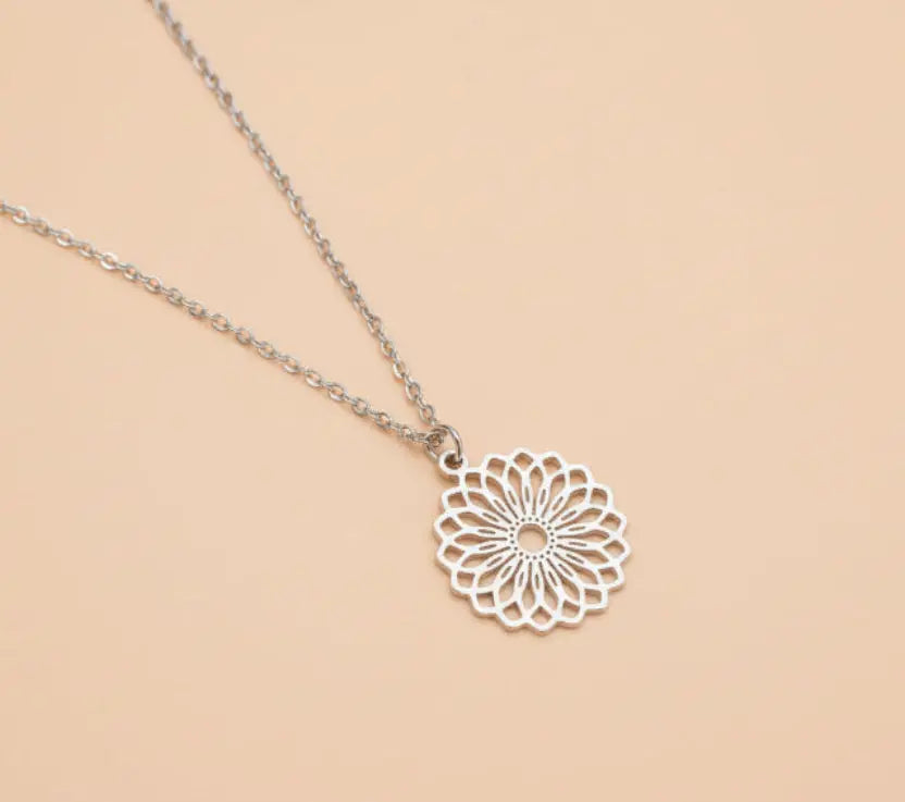 Collier Iris - Fleur de Mandala