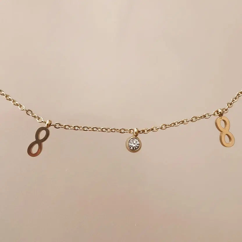 Collier Stella Ras de Cou Infini
