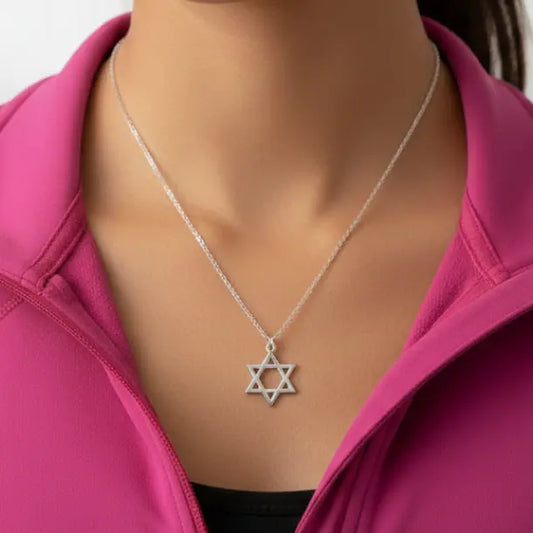 Collier Théa - Étoile de David 