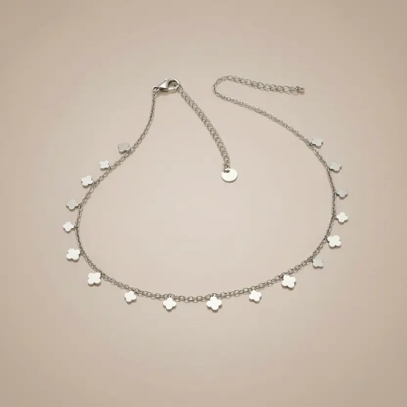 Collier Trèfle Ras de cou Sasha