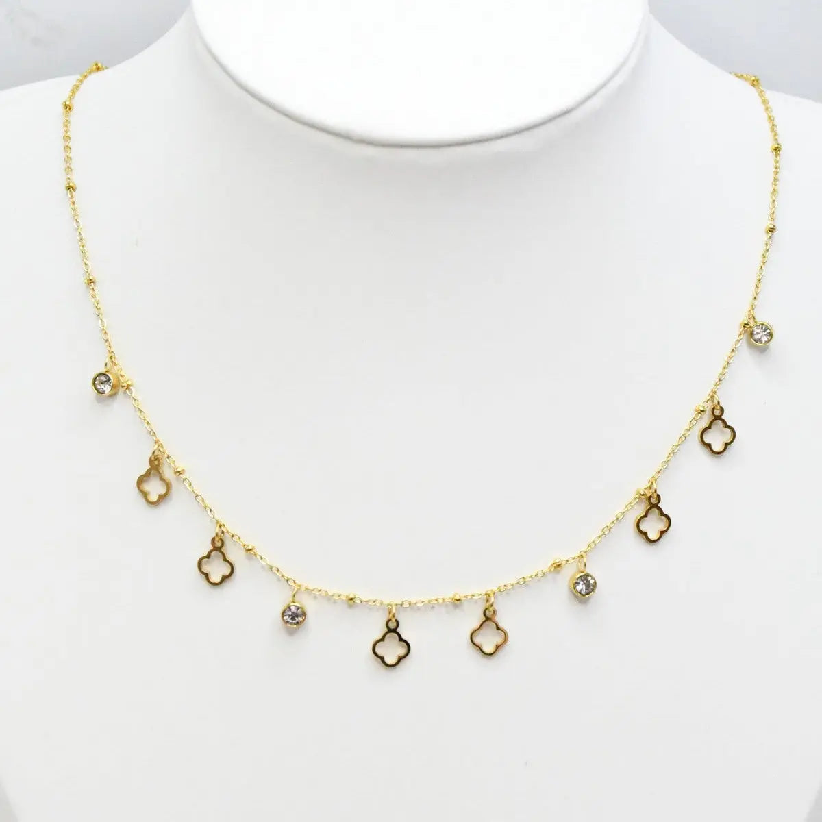 Collier Trèfle Ras du cou - Lya