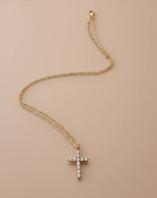 Collier croix Amara