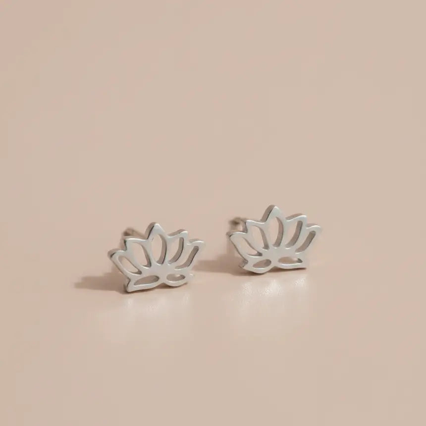Puces d'Oreilles "Adna" - Fleur de Lotus