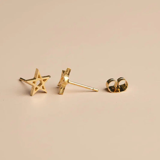 Puces d'oreilles Vanya - Étoile de David