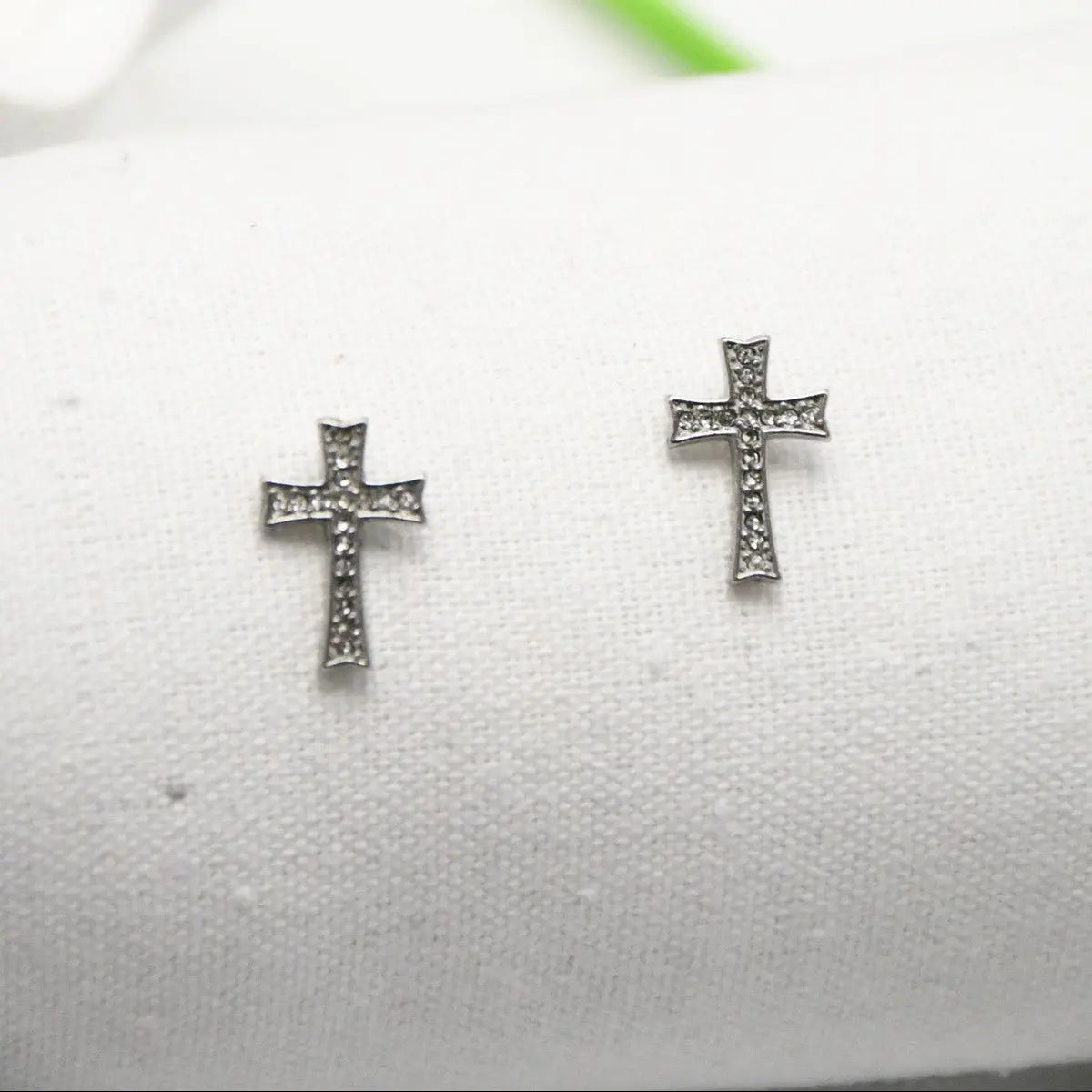 Puces d'Oreilles "Sharma" - Croix d'Alignement Bioty Vibes