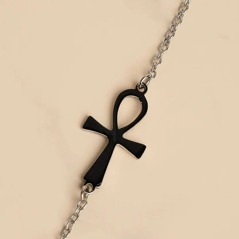 Bracelet "Alma" – Croix Egyptienne Bioty Vibes