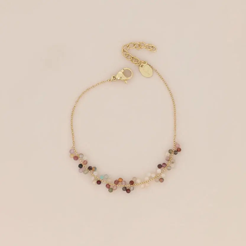 Bracelet "Dynamique" – Zigzag en Pierres Naturelle Bioty Vibes