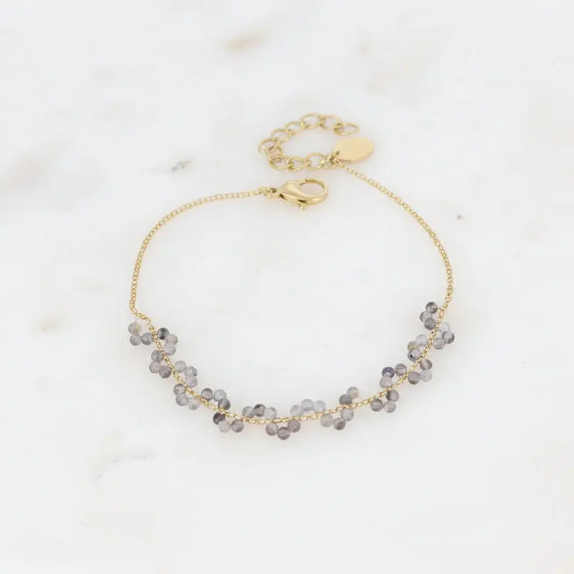 Bracelet "Dynamique" – Zigzag en Pierres Naturelle Bioty Vibes