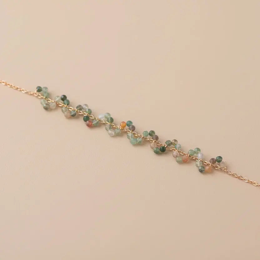 Bracelet "Dynamique" – Zigzag en Pierres Naturelle Bioty Vibes