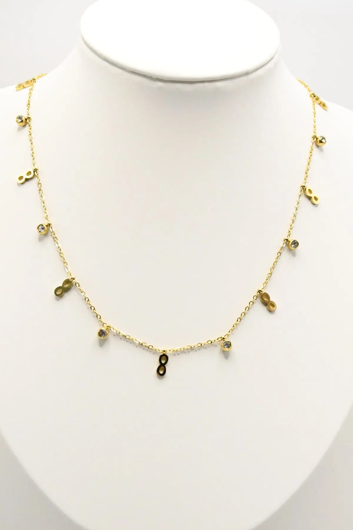 Collier Ras de cou  "Stella" - Symbole Infini Bioty Vibes